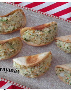 Una foto de Mini tacos de surimi