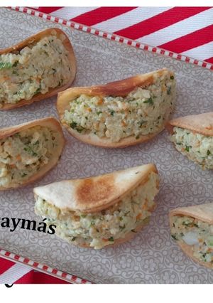 Una foto de Mini tacos de surimi