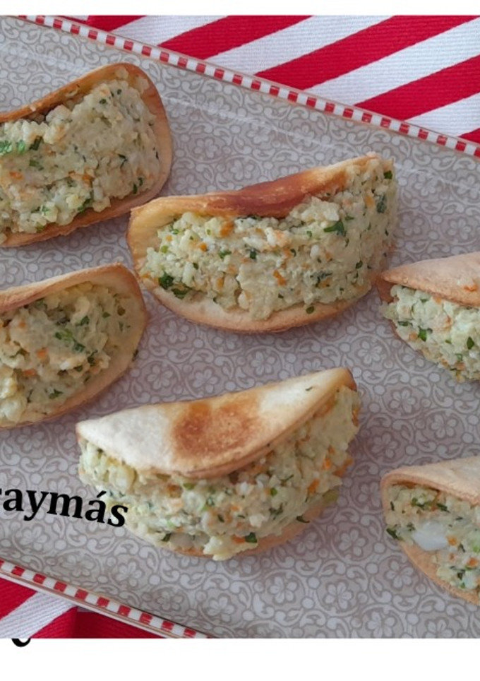 Una foto de Mini tacos de surimi