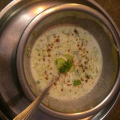 A picture of Cucumber(kakdi) Raita.