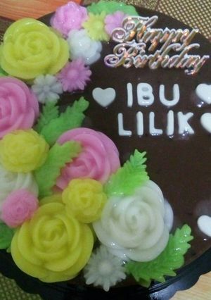Foto resep Puding Ultah 3D (3)