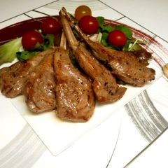 Lamb Chops with Horseradish A picture of Lamb Chops with Horseradish.