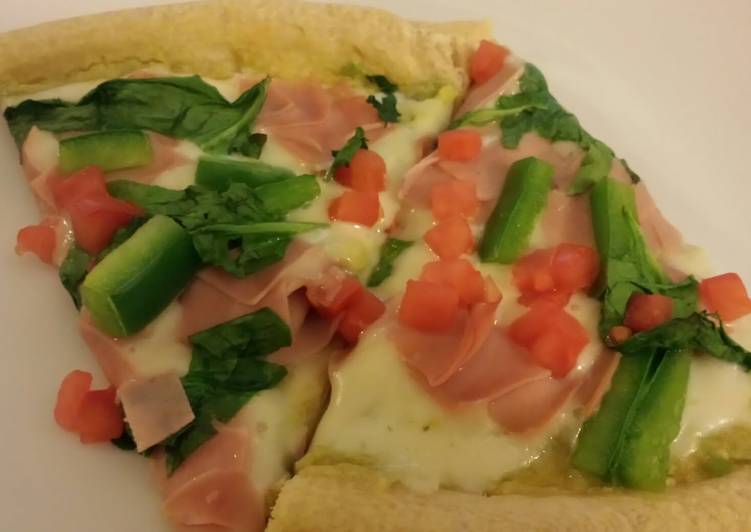 Simple Way to Make Super Quick Avocado Club Pizza