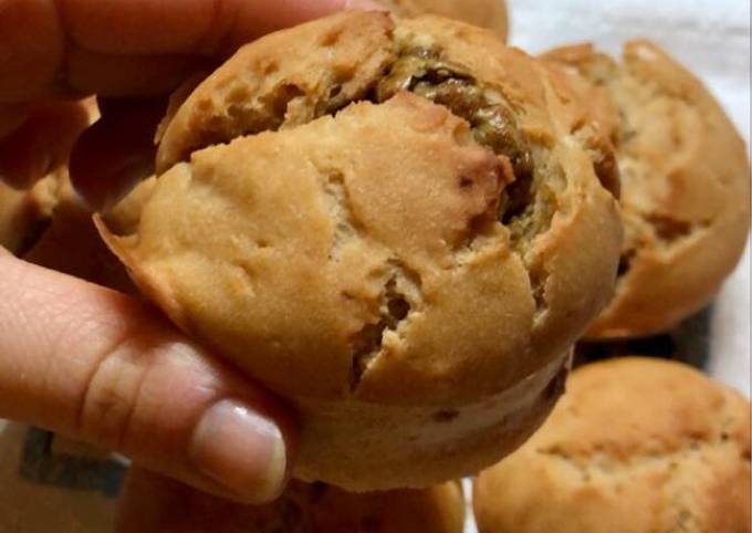 Muffins soffici con cuore al pistacchio di bronte🧁💚