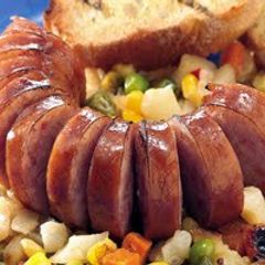 A picture of Grilled Sausage Packets.