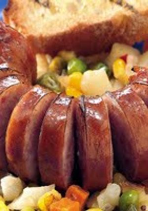 A picture of Grilled Sausage Packets.