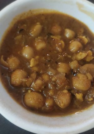 A picture of Spicy chikpea.