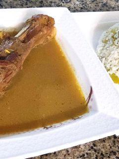 عکسی از دستور باقالی پلو ماهیچه