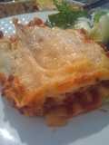 Lasaña real con boloñesa