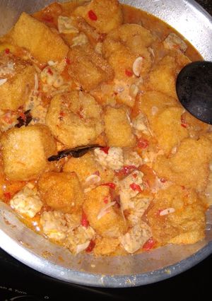Foto resep 5. Sambel goreng krecek tahu tempe