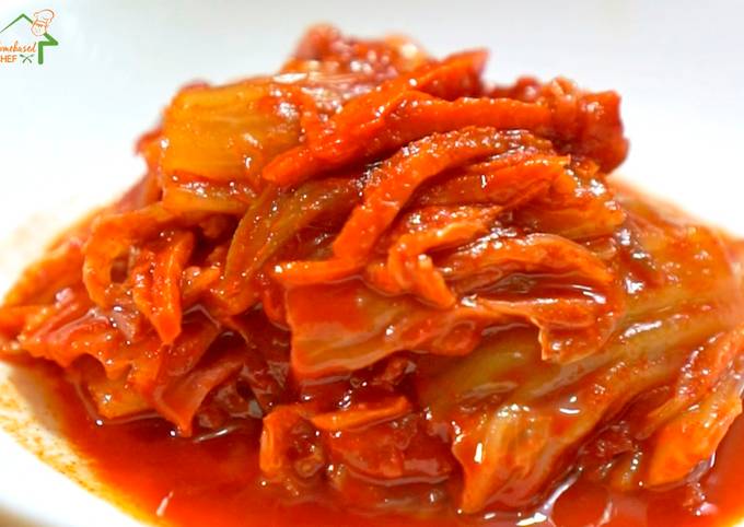 Tutorial Of Korean Kimchi Step by Step