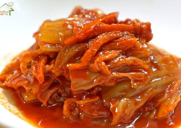 Simple Way to Prepare Speedy Korean Kimchi