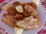 Escalope de bife de hígado