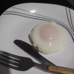 A picture of Quickest Ladle egg Cooked in steam.
