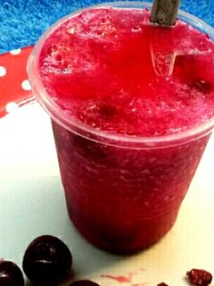 عکسی از دستور اسکمو زغال اخته و آلبالو خشک