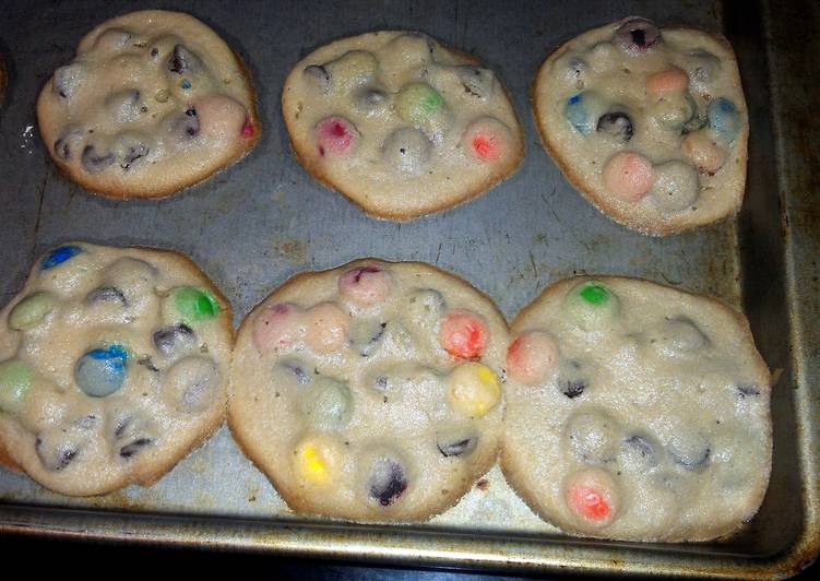 Easiest Way to Make Perfect chocolate chip m&amp;m cookies