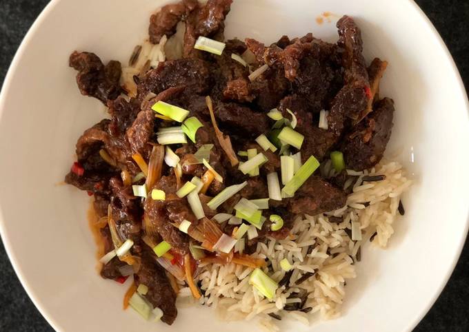 Crispy chilli beef