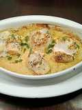 Oven Roasted Fish Fillet Bundles in Lemon Cream Sauce