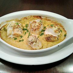 A picture of Oven Roasted Fish Fillet Bundles in Lemon Cream Sauce.