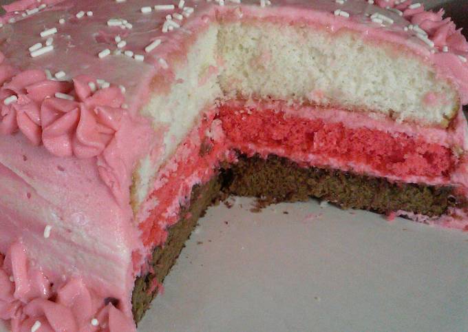 &quot;  Neapolitan Cake. &quot;