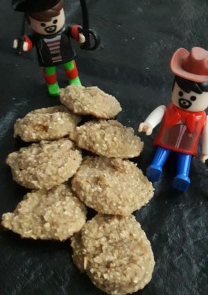 Una foto de Galletitas de Manzana, Avena, Miel y Canela🍎🍯🍪 (Apto 👶+12m)