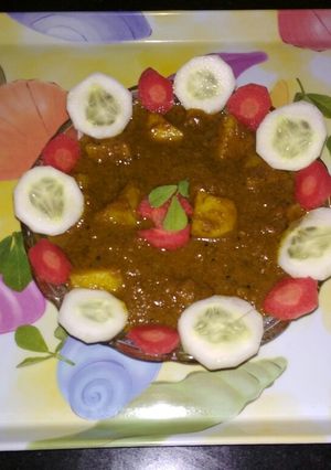 A picture of Methi aloo mix sabjj.