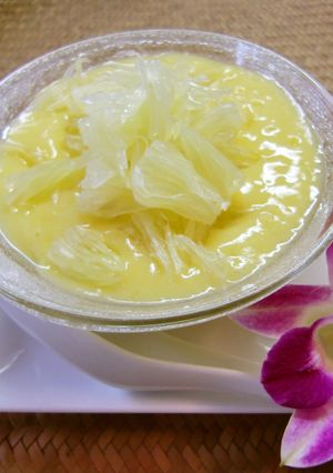 A picture of Pomelo & Mango Sago.