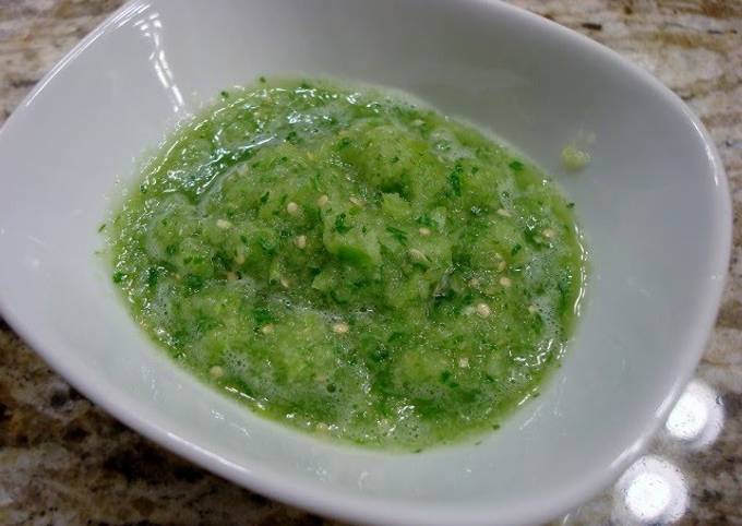 Step-by-Step Guide to Prepare Award-winning Salsa Verde ☆ How to Make Green Salsa