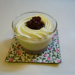 A picture of Soy Milk Zenzai Pudding.