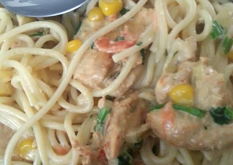 Recipe of Speedy chicken pasta