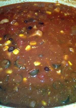 A picture of Papa's Chicken Taco Soup.
