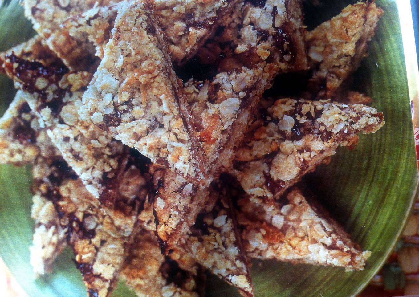 Raspberry Triangles
