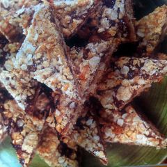 A picture of Raspberry Triangles.