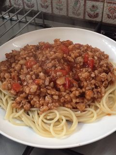 รูปของ สปาเกตตี้ซอสหมูSpaghetti