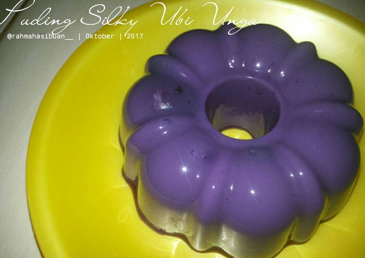 Silky Puding Ubi Ungu