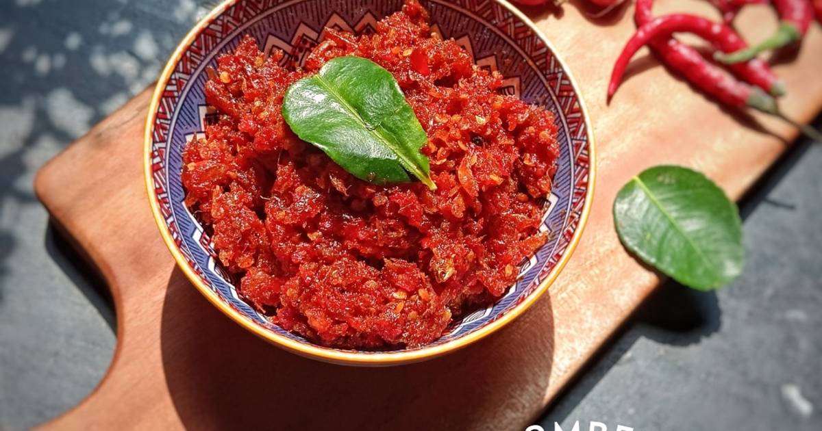 Resep 🌶Sambel Rebon🌶 Oleh Erny Sulistyowati (Pawon Erny) - Cookpad