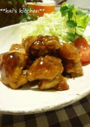 A picture of Teriyaki Chicken That Goes Great with Rice.