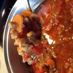 A picture of Lentil Soup.