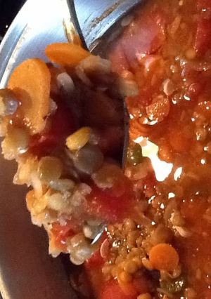 A picture of Lentil Soup.