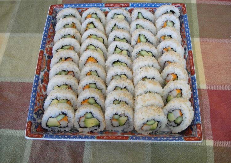 How to Prepare Favorite California Rolls