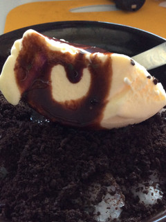 A picture of Oreo Shaved Ice Dessert.