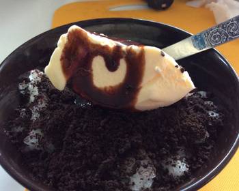 Update, Making Recipe Oreo Shaved Ice Dessert Home Style