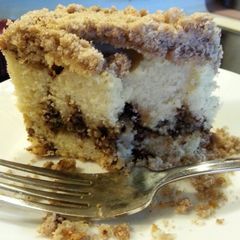 A picture of Extra Crumb Cinnamon Strusel Sour Cream Coffee Cake.
