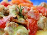 cheesy tomato chicken