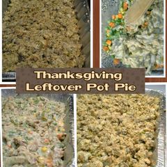 A picture of Thanksgiving Leftover Pot Pie.