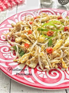 Foto resep Tumis taoge dg telur ala Dina