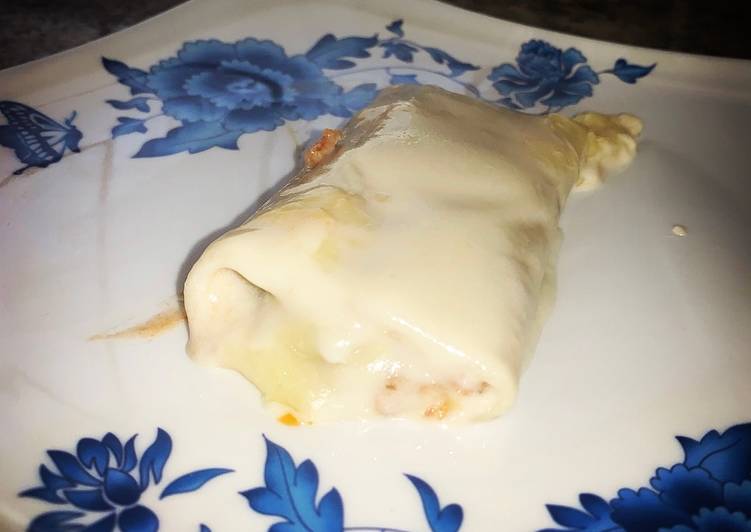 Riquísimos canelones de carne picada