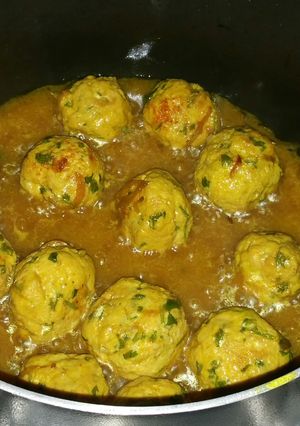 A picture of Chicken Meat Balls With Spicy Curry...