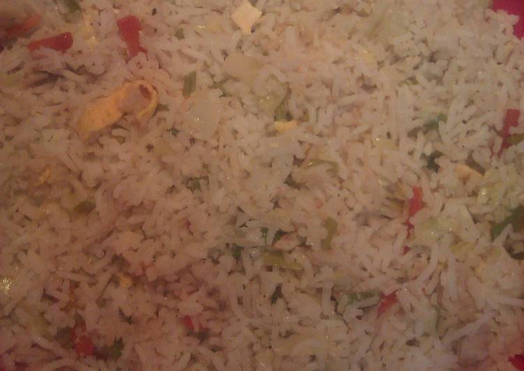 One Simple Word To Easy n Simple Chinese Veggy Egg Fried Rice