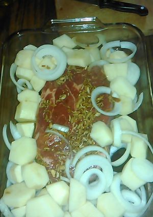 A picture of Oven roast.
